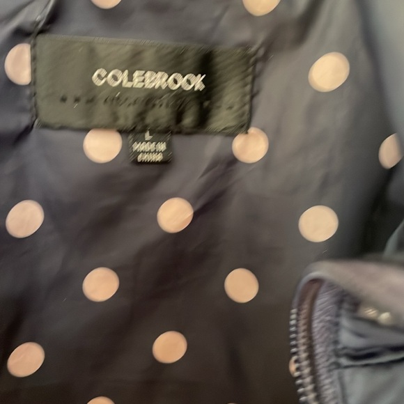 Colebrook Removable Hooded Puffer Jacket- Navy- Large - Picture 5 of 11